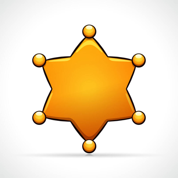 Vector illustration of star symbol icon design - Vector, Image