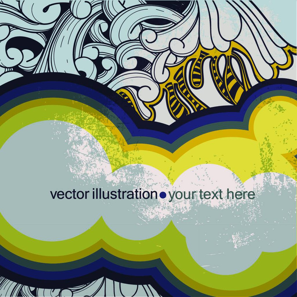 abstract vector background. eps10 - Vetor, Imagem
