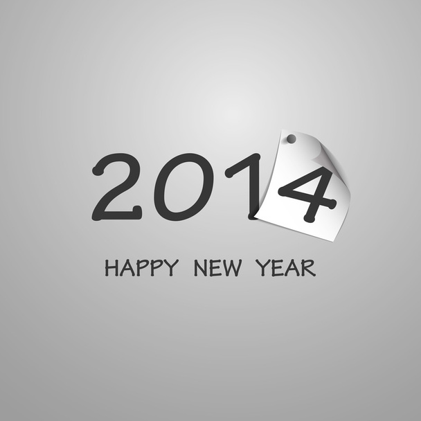 New Year Card Background - 2014 - Вектор, зображення