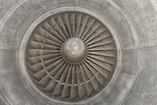 Motor de turbina Jet Airplane
 - Foto, imagen