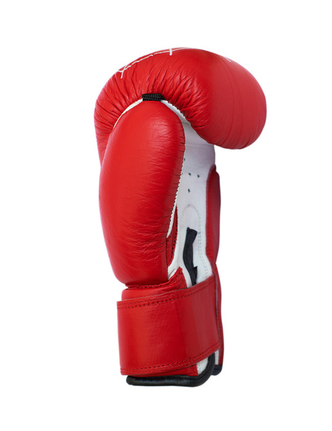 Red and white boxing glove - Fotoğraf, Görsel