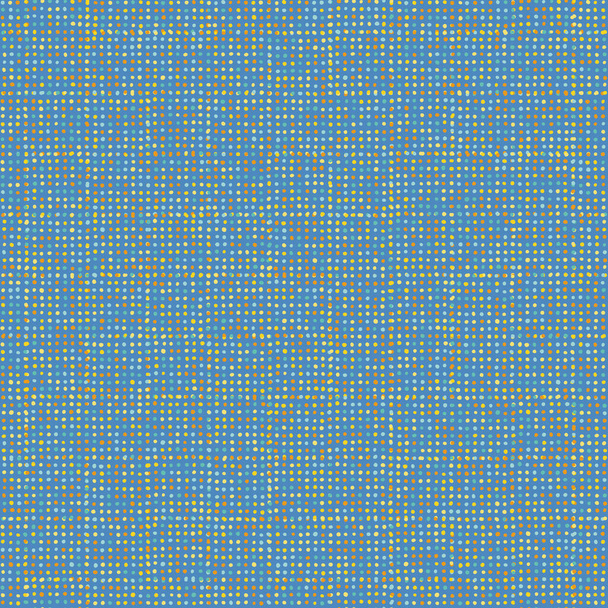 little dots seamless vector blue abstract pattern - Vector, Image