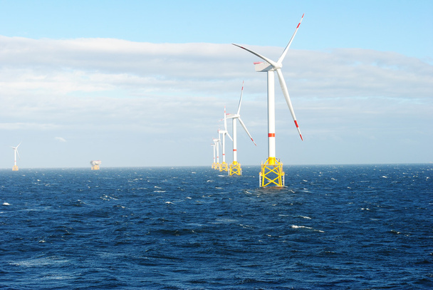Offshore-Windpark - Foto, Bild