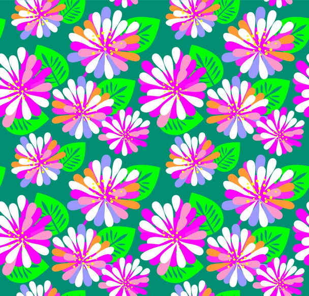 floral pattern vector illustration - Vector, Image