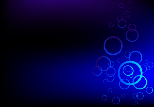 抽象的なブルーこんにちは技術の背景 - ベクター画像