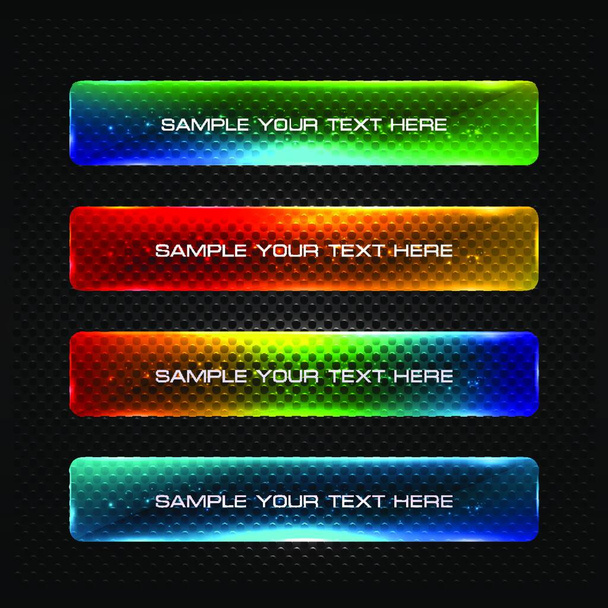 AbsAbstract colorful glowing options. Useful for presentations or web design.tract colorful glowing options. Useful for presentations or web design. - Vector, Image