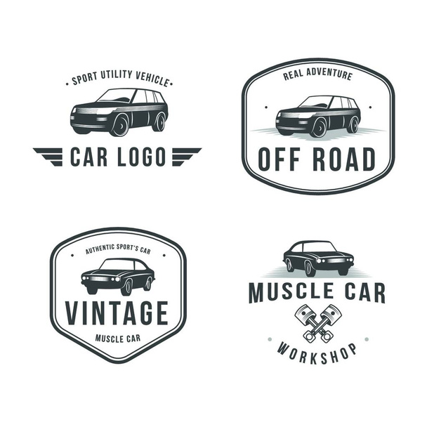 auto car service logo. auto car service vector logo - Vetor, Imagem