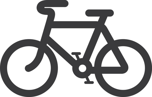 vektor kerékpár ikon szimbólum - Vektor, kép