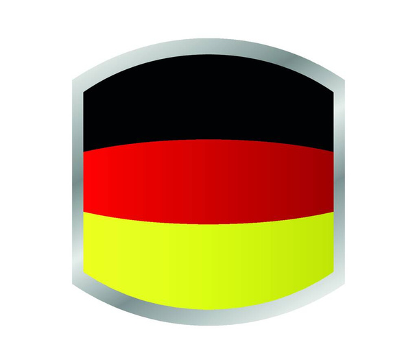 Germany flag, vector illustration - Wektor, obraz