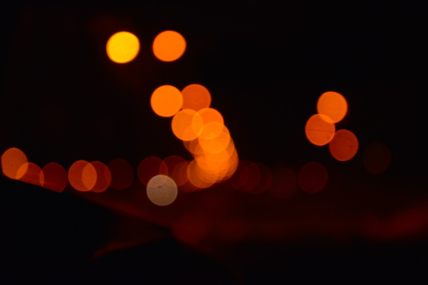 Blurred city lights - Photo, Image