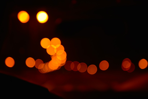 rozmazané město světel - Fotografie, Obrázek