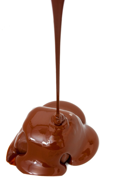 Gesmolten chocolade - Foto, afbeelding