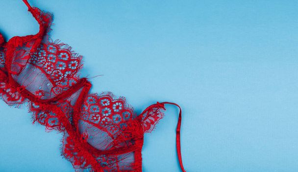 sexy red bra - Foto, afbeelding
