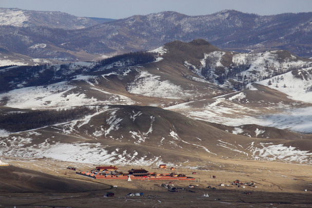 Monasterio budista, Mongolia
 - Foto, imagen