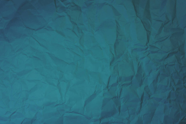 textura de papel azul amassado para fundo e letras
 - Foto, Imagem