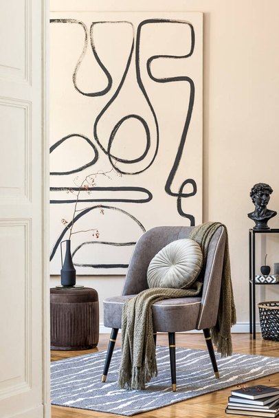 Super elegant armchair in studio  - Fotografie, Obrázek