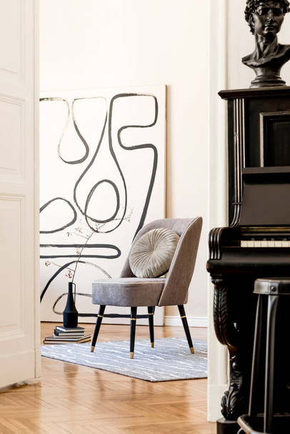 Super elegant armchair in studio  - Foto, immagini