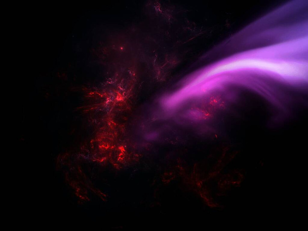 Абстрактная червоточина в космосе с газом и пылью, галактиками и звездами на черном фоне HoleSpace с сияющими звездами, звездной пылью и туманностью. Реалистичный космос. Красочная галактика с Млечным Пути и планеты
. - Фото, изображение
