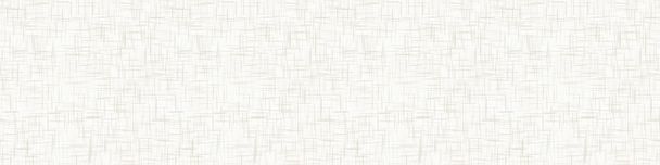 Mulberry Washi papier textuur grens achtergrond. Ecru crème natuurlijke vezels vlekken op organische heldere Beige kleur. Speckle Recycled Edging. Homespun Japanse Home Decor Ribbon. Vector Banner Tape Eps 10 - Vector, afbeelding