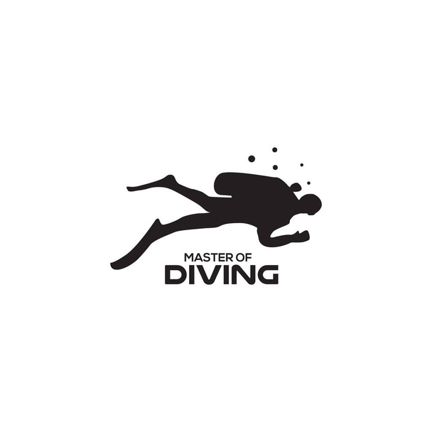 Diver club icona logo disegno vettoriale modello illustrazione
 - Vettoriali, immagini