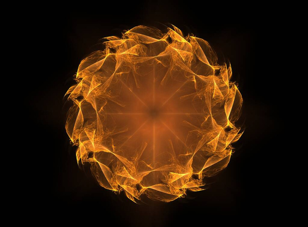 neurone lumineux coloré fractale
 - Photo, image