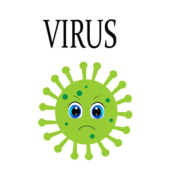 illustratie van virus- en antibioticabestrijding  - Foto, afbeelding