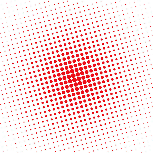 czerwone kropki na białym tle   - Wektor, obraz
