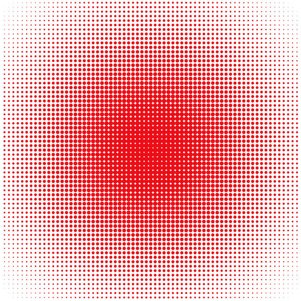 czerwone kropki na białym tle   - Wektor, obraz