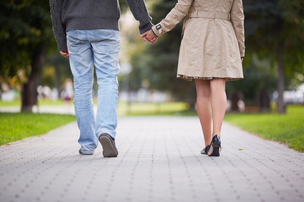 Couple walking - Photo, Image