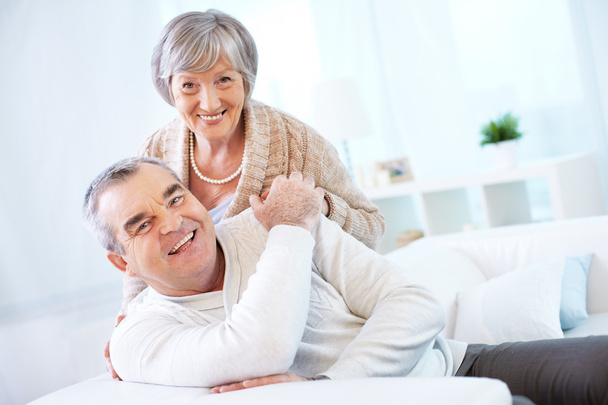 glückliches Seniorenpaar - Foto, Bild