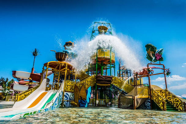 Wasserpark für Kinder im Resort - Foto, Bild