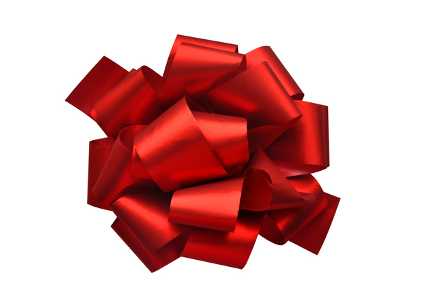 красный лук изолирован на белом фоне - Фото, изображение