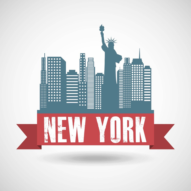 New York design - Vektor, obrázek