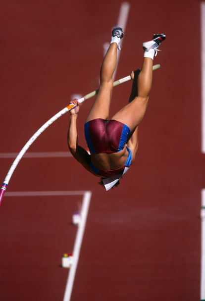 female pole vaulter - Photo, Image