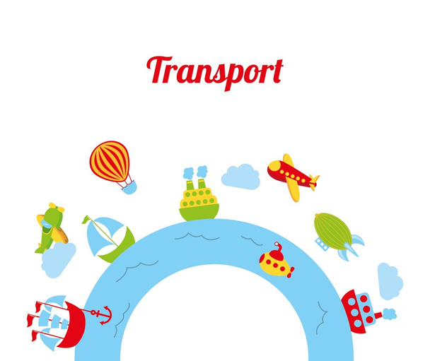 transport design - Vector, Image