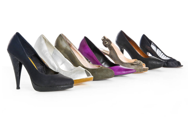 female shoes isolated on white - Valokuva, kuva