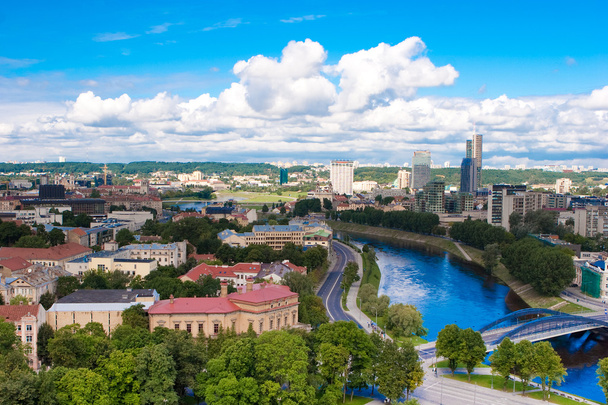 panorama de Vilnius - Foto, afbeelding