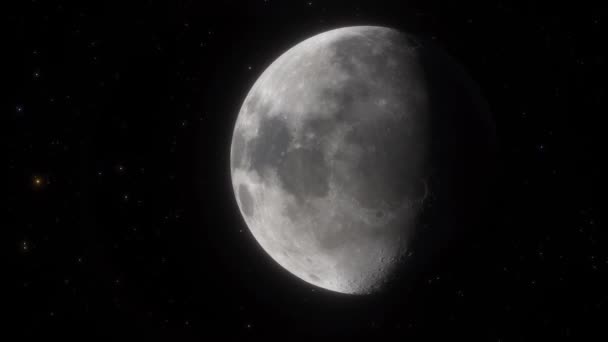кинематографическая подробная 3D модель Луны
 - Кадры, видео