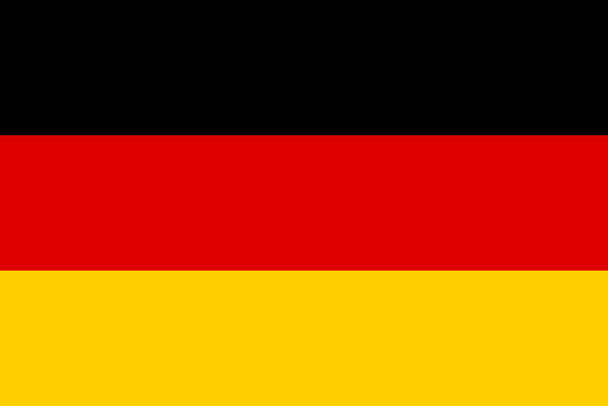 Прапор Німеччини Ілюстраційний вектор Eps10 - Вектор, зображення