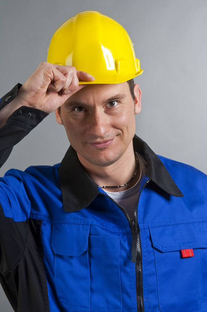 construction worker, architect profession  - Фото, изображение