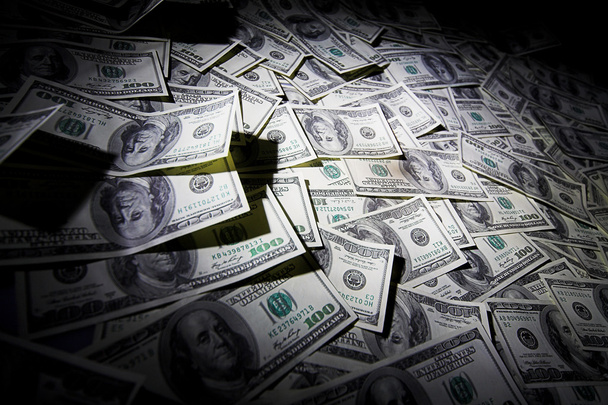 Dollar-Hintergrund - Foto, Bild