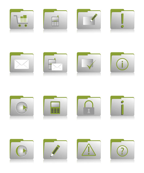 graficzne ikony sieci Web, ikony menu - Zdjęcie, obraz