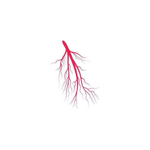 Icona delle arterie Disegno dell'illustrazione vettoriale Modello logo
 - Vettoriali, immagini