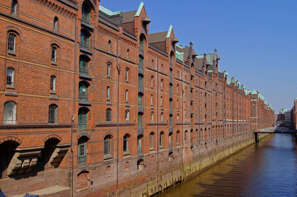 Storage city in Hamburg - Foto, afbeelding