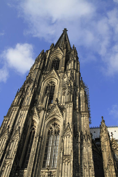 Cologne Cathedral in close-up - Fotoğraf, Görsel