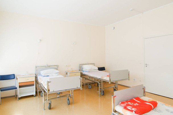 Hospital ward with beds - Foto, Imagem