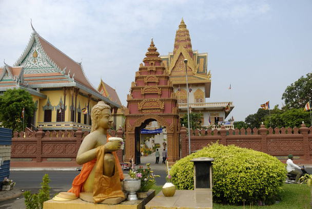 Wat Ounalom,Phnom Penh,Cambodia - Foto, Imagen
