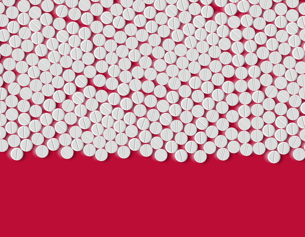Background of pills - Vector, Image
