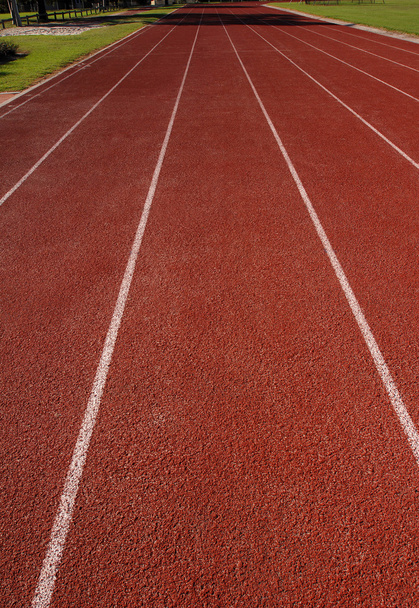 pista de atletismo vazio
 - Foto, Imagem