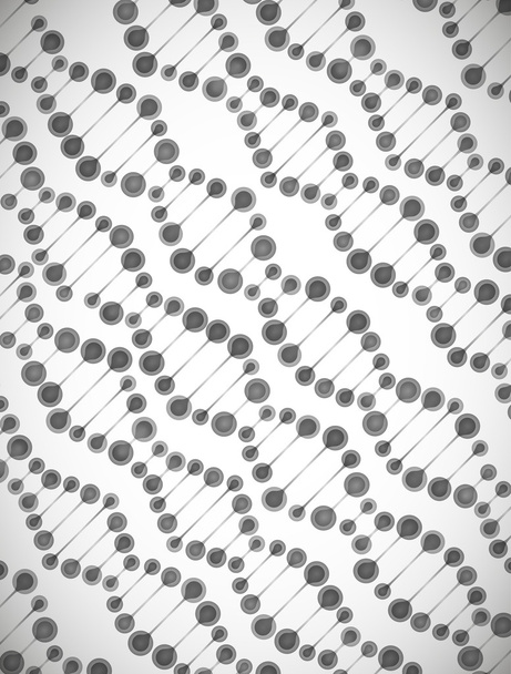 DNA-molekyylin rakenne
 - Vektori, kuva